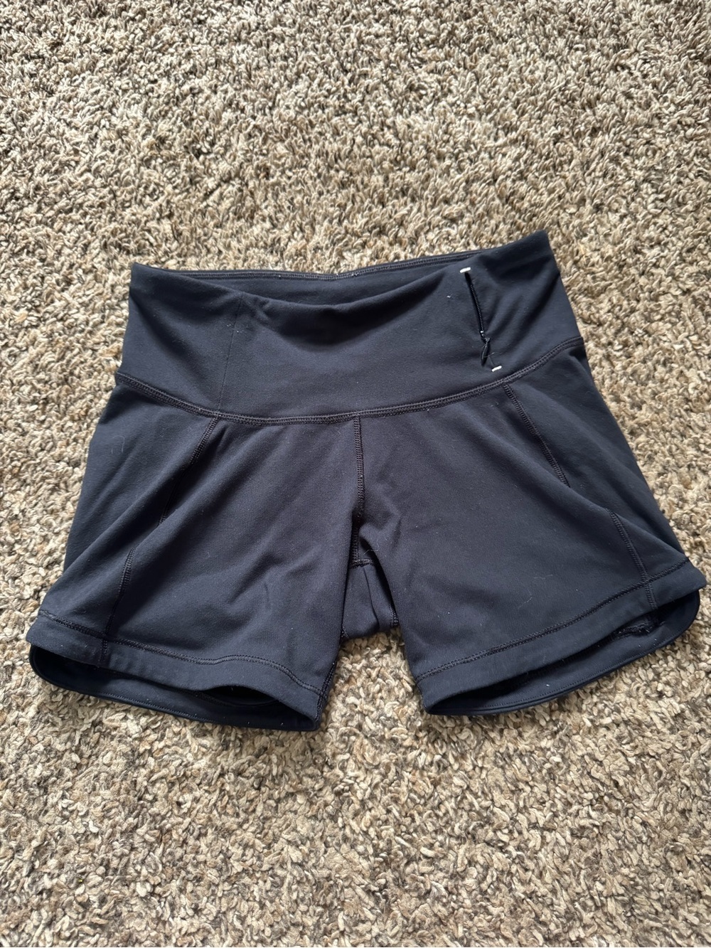 CALIA by Carrie Underwood Black High-Waist Performance Shorts